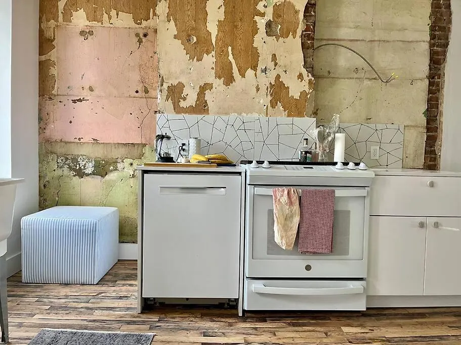 Apartmán Deconstructed Loft In Greenpoint New York